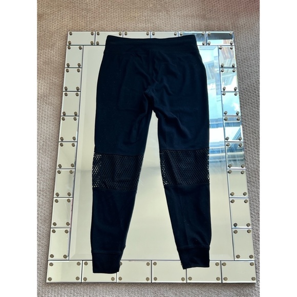 CALVIN KLEIN PERFORMANCE- Wms Black Joggers (French Terry Knit w/ Mesh) RN#54163 - Picture 14 of 16